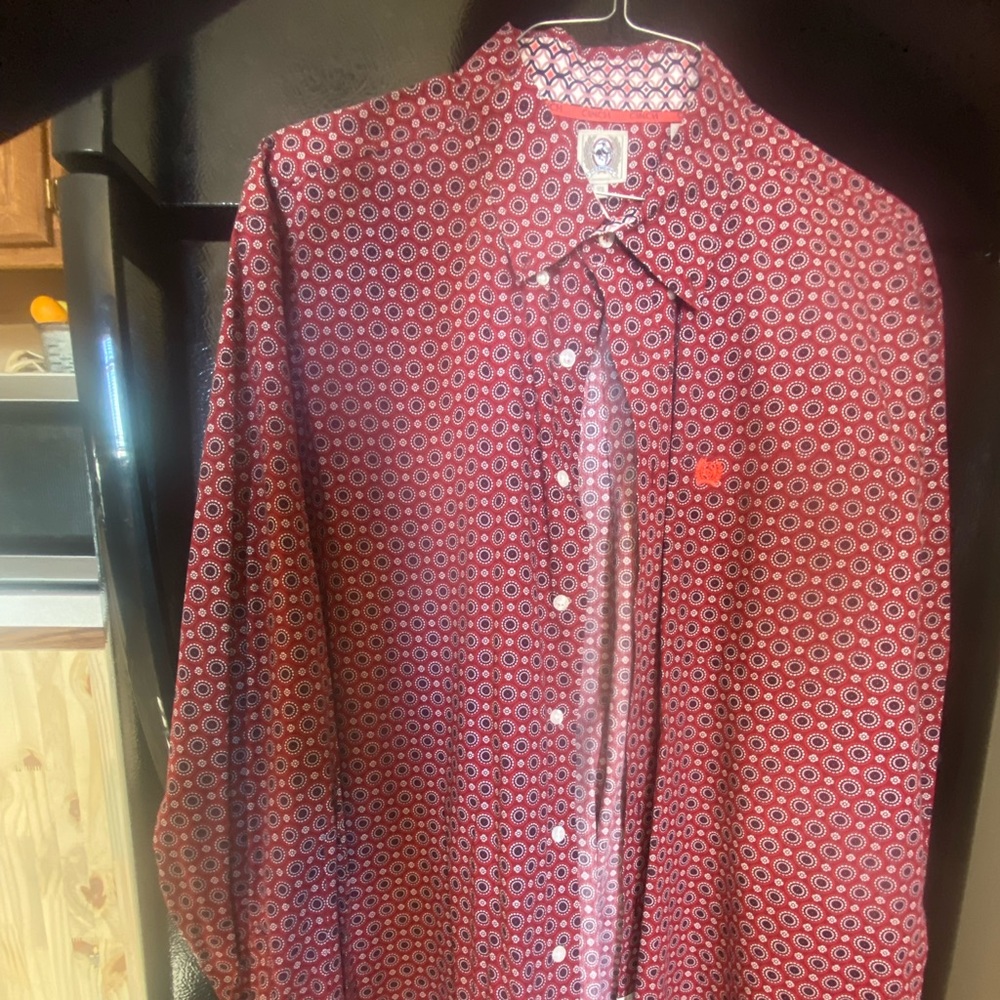 Mens XL Cinch Button Shirt